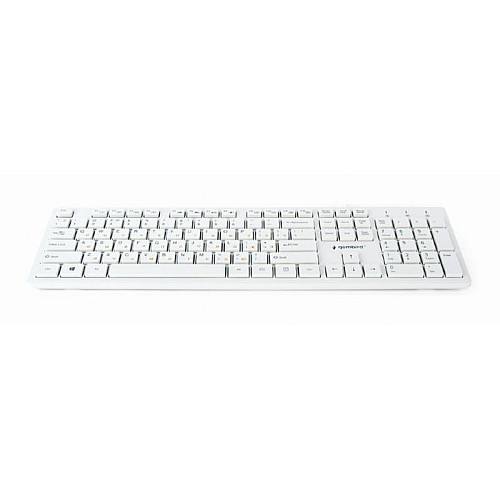 Клавіатура Gembird KB-MCH-03-W-UA Білий USB УКР