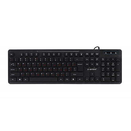 Клавіатура Gembird KB-MCH-04-UA Black USB UKR