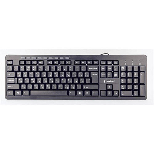 Клавіатура Gembird KB-UM-106-UA Black USB UKR