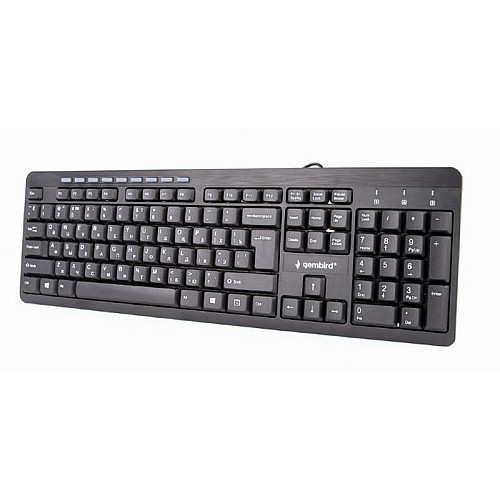 Клавіатура Gembird KB-UM-106-UA Black USB UKR