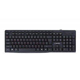 Клавиатура Gembird KB-UM-107-UA Black USB UKR