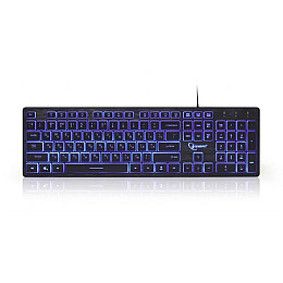 Клавиатура Gembird KB-UML3-01-UA Black USB UKR