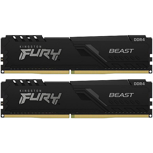 Модуль пам'яті DDR4 2x16GB/3200 Kingston Fury Beast Black (KF432C16BB1K2/32)