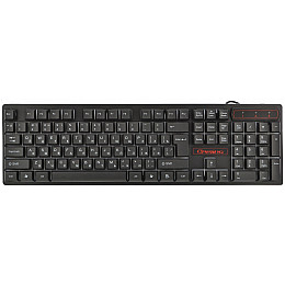 Ігрова клавіатура KeyBoard HK-6300TZ та мишка з RGB підсвіткою Black
