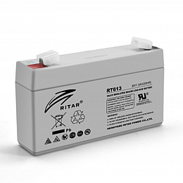 Аккумуляторная батарея AGM Ritar RT613 6V 1.3Ah