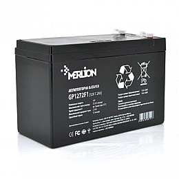 Акумуляторна батарея Merlion AGM GP1272F1 12V 7.2 Ah