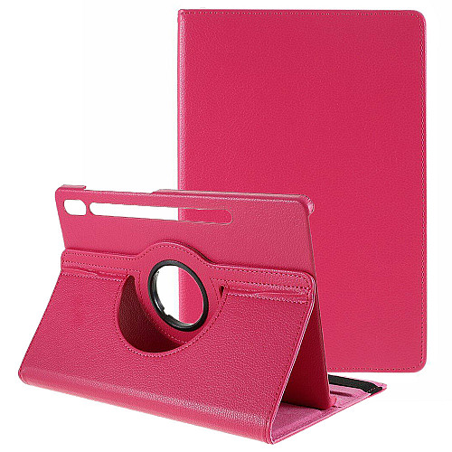 Чехол-книжка Rotating Case для Samsung Galaxy Tab S7 11.0 T870 / T875 (Wake / Sleep) Rose