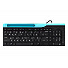 Клавіатура A4Tech Fstyler FK25 Black USB