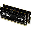 Модуль пам'яті SO-DIMM 2x16GB/3200 DDR4 Kingston Fury Impact (KF432S20IBK2/32)