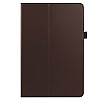 Чехол-книжка Litchi Leather Case для Samsung Galaxy Tab S7 11.0 T870 / T875 (Wake / Sleep) Brown