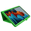 Чехол-книжка Litchi Leather Case для Samsung Galaxy Tab S7 11.0 T870 / T875 (Wake / Sleep) Green