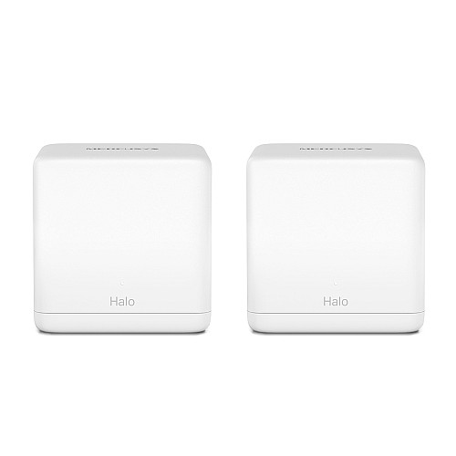 Бездротовий маршрутизатор Mercusys Halo H30G(2-pack) (AC1300, 2хGE WAN/LAN, Beamforming, MESH, 2-pack)