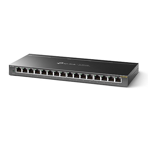 Комутатор TP-Link TL-SG116E (16xGE, настільний, метал, easysmart)