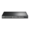 Комутатор TP-Link TL-SG3428MP (24xGE PoE+, 4xSFP, 1xконсоль, 1xконсоль microUSB, Omada, L2, макс. PoE 384W)