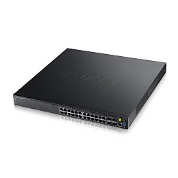 Коммутатор ZYXEL GS3700-24 (GS3700-24-ZZ0101F) (24xGE, 4xSFP, L3 Lite)