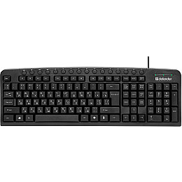 Клавиатура Defender 45471 Focus HB-470 UKR Черный (6790269)