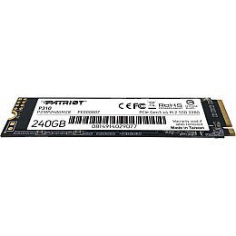 Накопичувач SSD 240GB Patriot P310 M.2 2280 PCIe NVMe 3.0 x4 TLC (P310P240GM28)