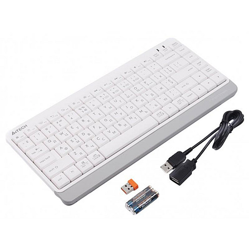 Клавіатура A4Tech FBK11 White USB