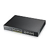 Комутатор Zyxel GS1915-24EP (GS1915-24EP-EU0101F) (12xGE PoE, 12хGE, макс POE 130W, Smart, NebulaFlex)