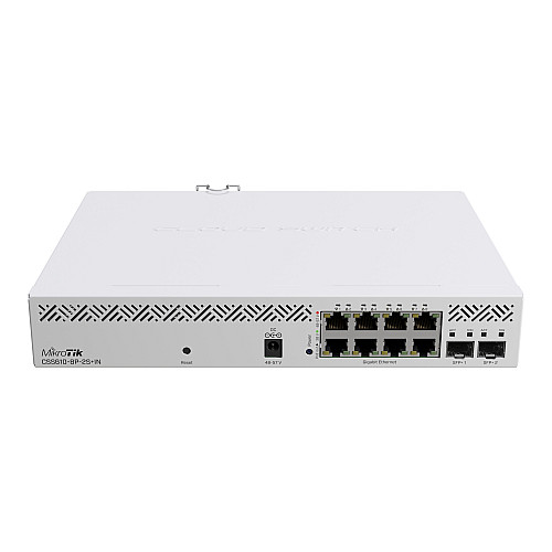 Комутатор Mikrotik CSS610-8P-2S+IN