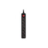 Фільтр живлення Real-el RS-6 Protect M 5м Black (EL122300036)