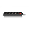 Фільтр живлення Real-el RS-Protect M 5м Black (EL122300030)