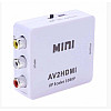 Конвертер RCA AV CVBS на HDMI адаптер видео с аудио 1080P