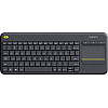 Клавіатура бездротова Logitech K400 Plus Black (920-007145)