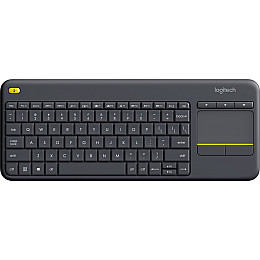 Клавіатура бездротова Logitech K400 Plus Black (920-007145)