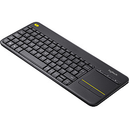 Клавіатура бездротова Logitech K400 Plus Black (920-007145)