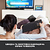 Клавіатура бездротова Logitech K400 Plus Black (920-007145)