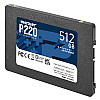 Накопичувач SSD 512GB Patriot P220 2.5" SATAIII TLC (P220S512G25)