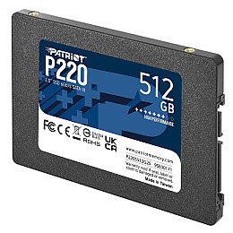Накопитель SSD 512GB Patriot P220 2.5" SATAIII TLC (P220S512G25)
