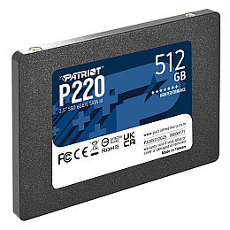 Накопитель SSD 512GB Patriot P220 2.5" SATAIII TLC (P220S512G25)