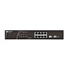Комутатор Ruijie Reyee RG-ES110GDS-P (8xGE PoE, 2xSFP uplink, настільний, безшумний, max PoE 120W)