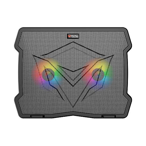 Кулер підставка для ноутбука MeeTion CoolingPad CP2020 з RGB підсвіткою Black