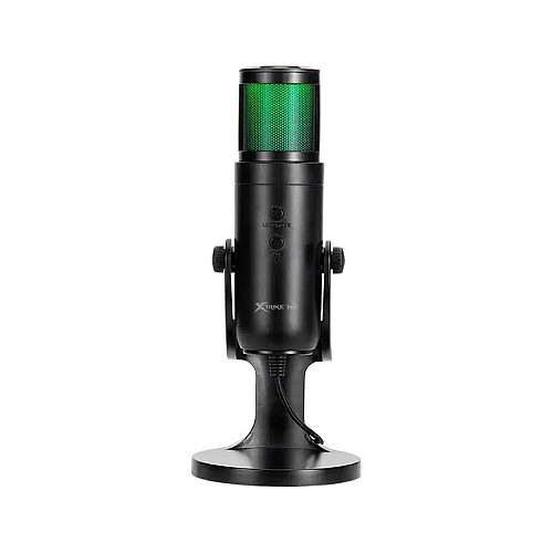 Настольный микрофон игровой XTRIKE ME XMC-03 с подсветкой RGB Black