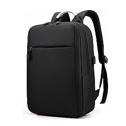 Рюкзак для ноутбука 14" Lesko с USB разъемом Black (11984-71208)