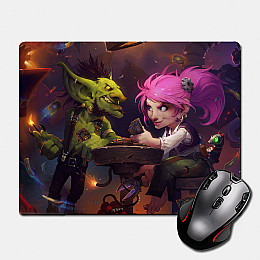 Игрова поверхня Гномка та Гоблін Хартстоун Hearthstone 300 х 250 мм (23814) Nextprint