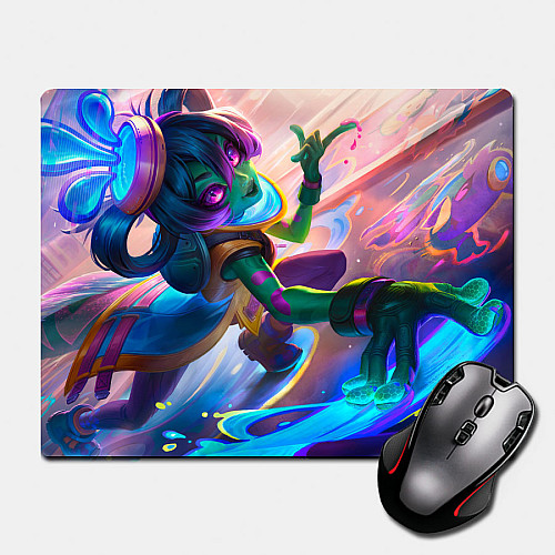 Игрова поверхня Уличний демон Ніко Street Demon Niko Ліга легенд League of Legends 300 х 250 мм (23780) Nextprint