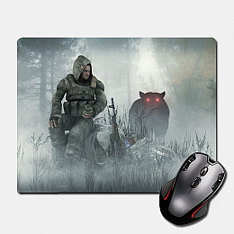 Игровая поверхность Сталкер STALKER с медведем 300 х 250 мм (23774) Nextprint