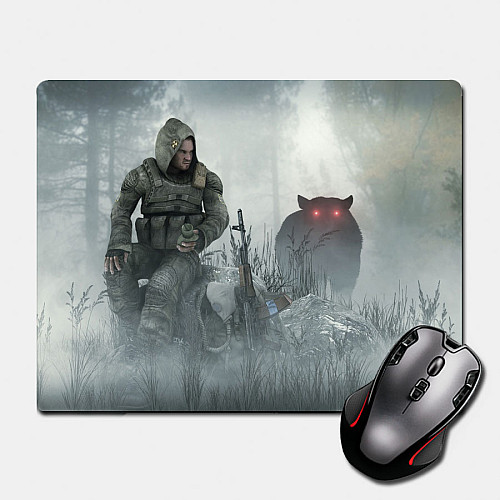 Игровая поверхность Сталкер STALKER с медведем 300 х 250 мм (23774) Nextprint