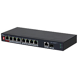 Неуправляемый POE коммутатор Dahua DH-PFS3110-8ET1GT1GF-96