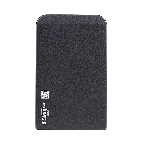 Внешній карман SATA для 2,5"/S10 USB2.0 алюмінієвий сплав HDD/SSD чорний (32501_2917949)