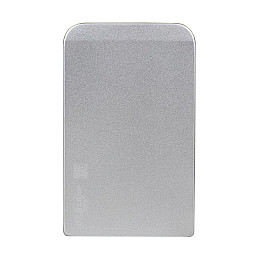 Внешній кишеня SATA для 2,5"/S10 USB2.0 Алюмінієвий сплав HDD/SSD Сріблястий (32501_2917950)