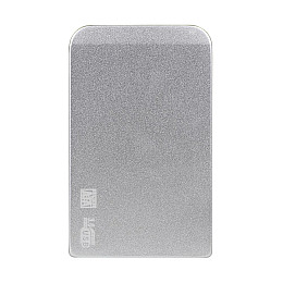 Внешній кишеня SATA для 2,5"/S10 Micro USB3.0 алюмінієвий сплав HDD/SSD сріблястий (32502_2917952)