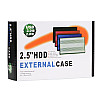 Внешній кишеня SATA для 2,5"/S14 USB3.0 алюмінієвий сплав HDD/SSD сріблястий (32498_2917944)