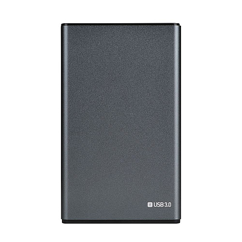 Зовнішній кишеня SATA для 2,5" HDD/SSD S14 USB3.0 Піскоструйний алюмінієвий сплав 5Gbps Сірий (32500_2917948)
