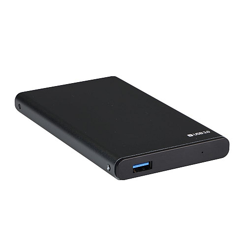Внешній кишеня SATA для 2,5" HDD/SSD S14 USB3.0 Піскоструминний алюмінієвий сплав 5Gbps Чорний (32500_2917947)