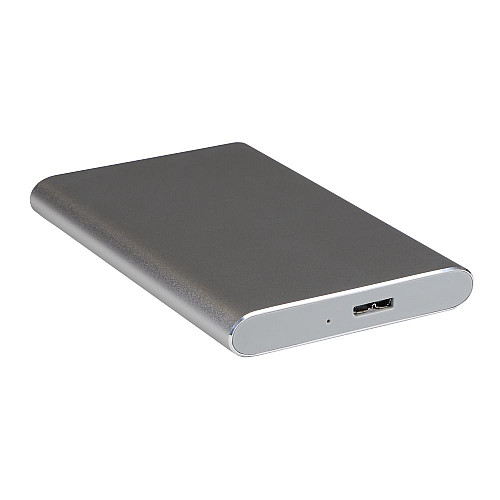 Внешній кишеня SATA для 2,5" HDD/SSD S18 USB3.0 алюмінієвий сплав 5Gbps сріблястий (32505_2917958)